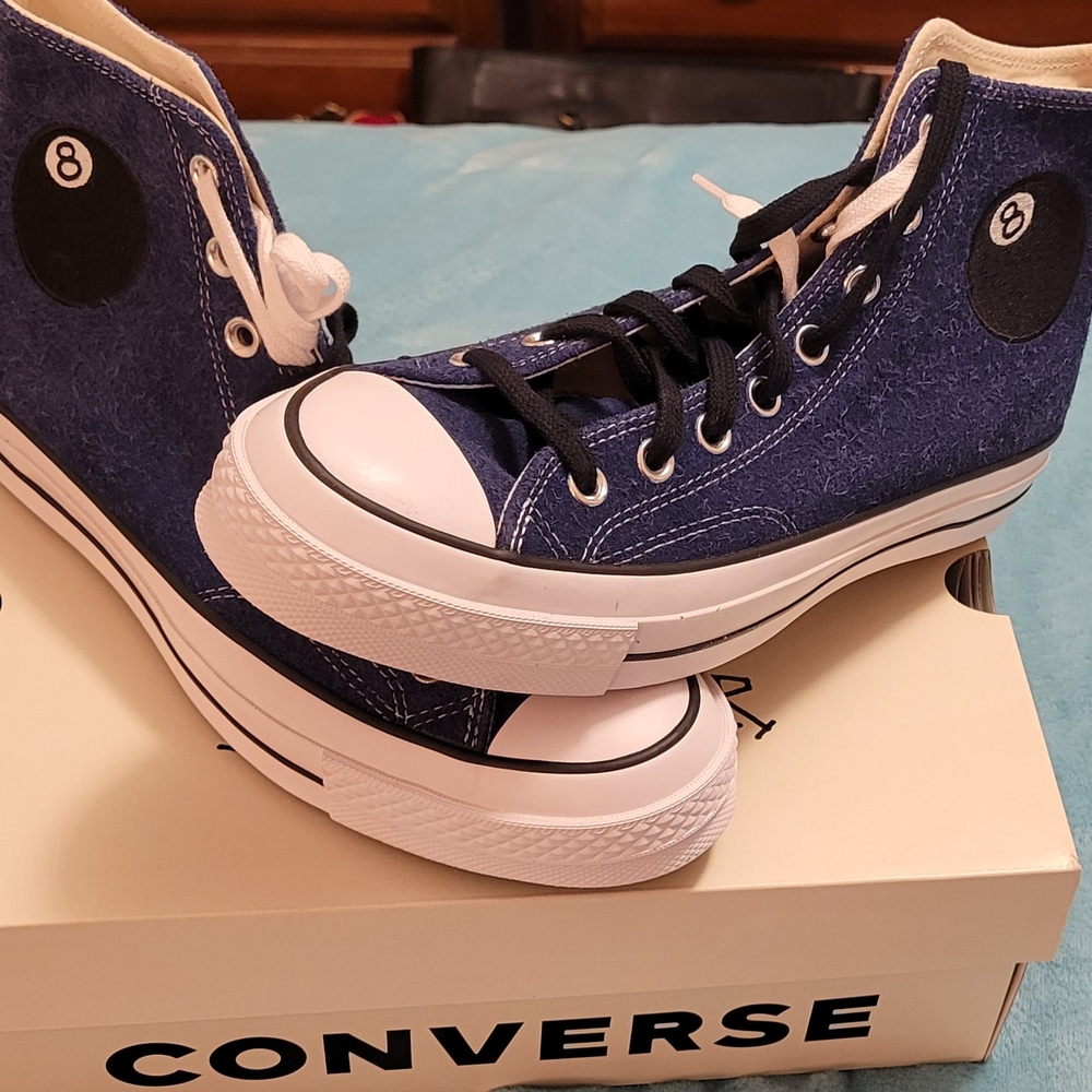 Converse Blue High-Top Sneakers